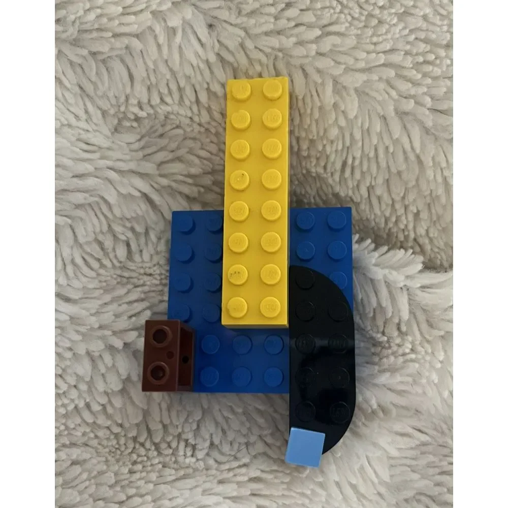 Lot Of 6 LEGO Pieces -‎  Assorted Colors & Sizes